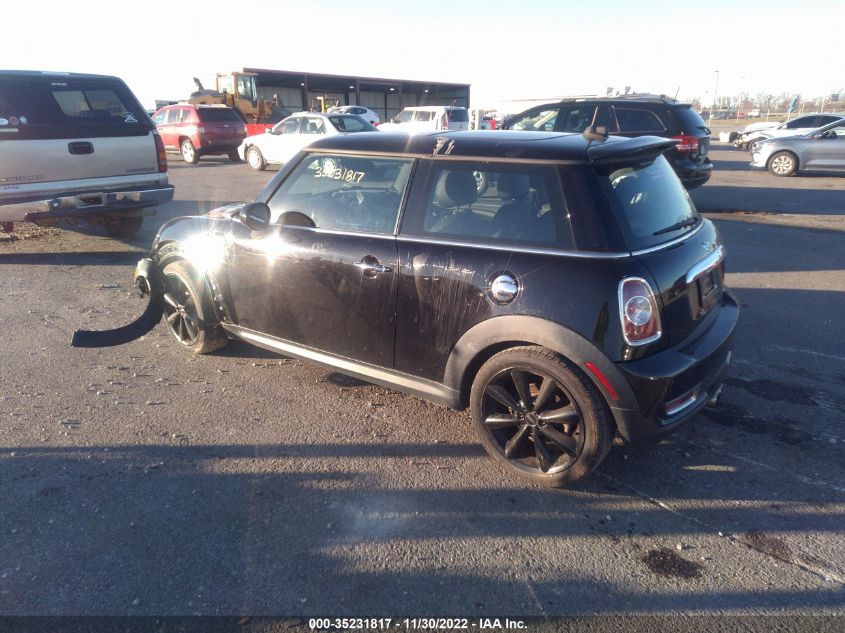 2013 Mini Hardtop Cooper S VIN: WMWSV3C56DT394589 Lot: 35231817