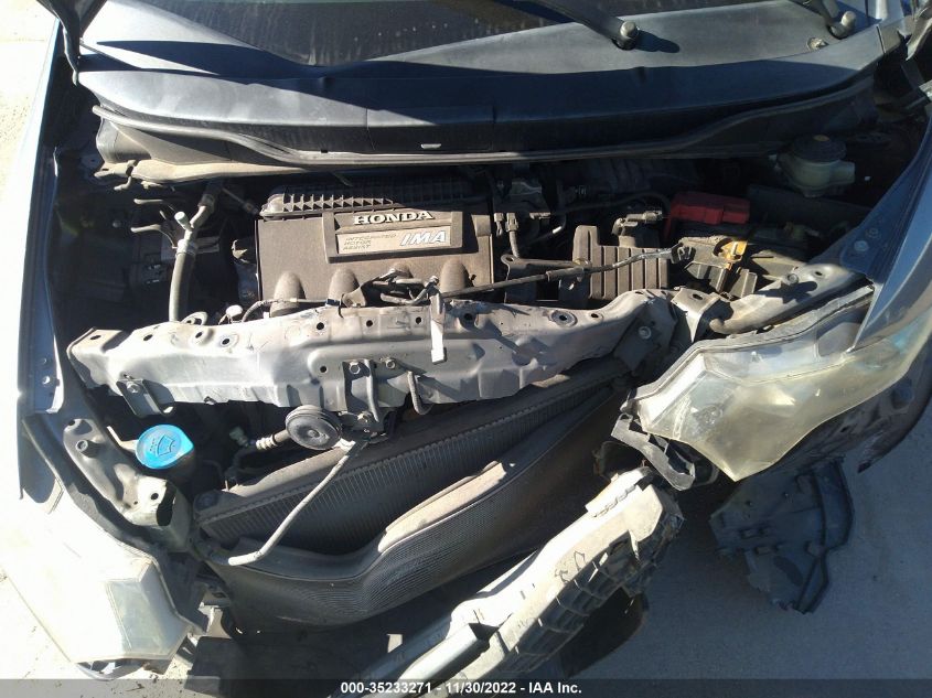 JHMZE2H52AS014457 2010 Honda Insight Lx