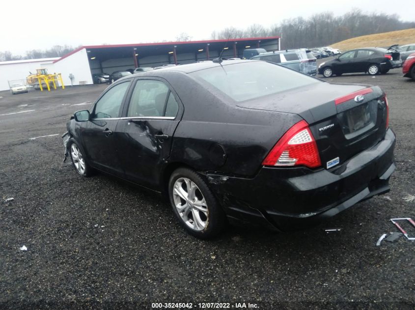 3FAHP0HA3CR373135 2012 Ford Fusion Se