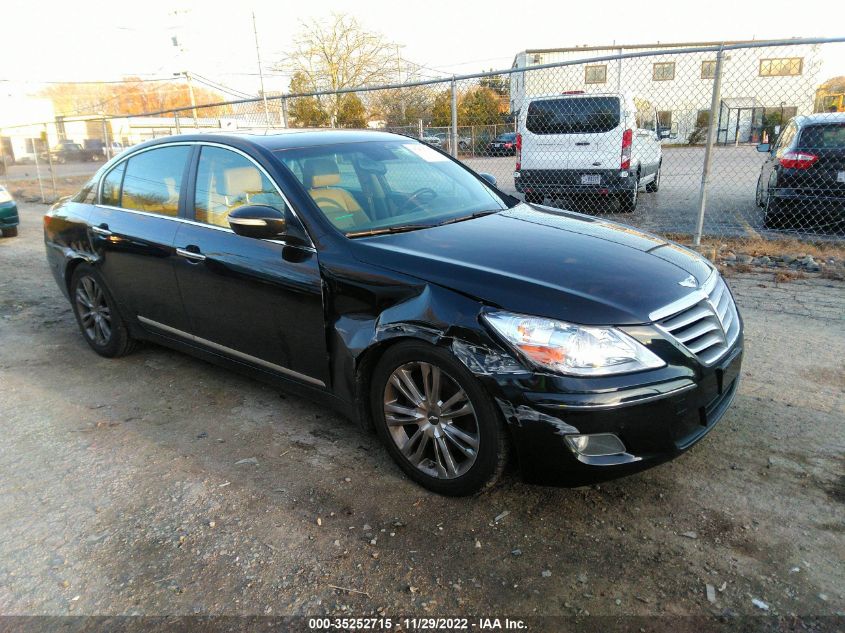 2011 Hyundai Genesis 4.6 VIN: KMHGC4DF1BU120196 Lot: 35252715