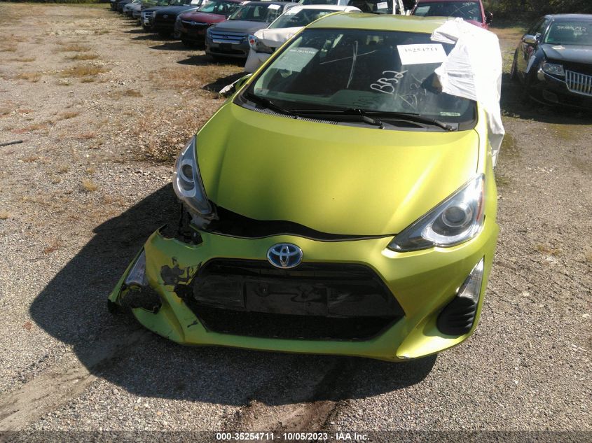 2016 Toyota Prius C Two VIN: JTDKDTB39G1123306 Lot: 35254711