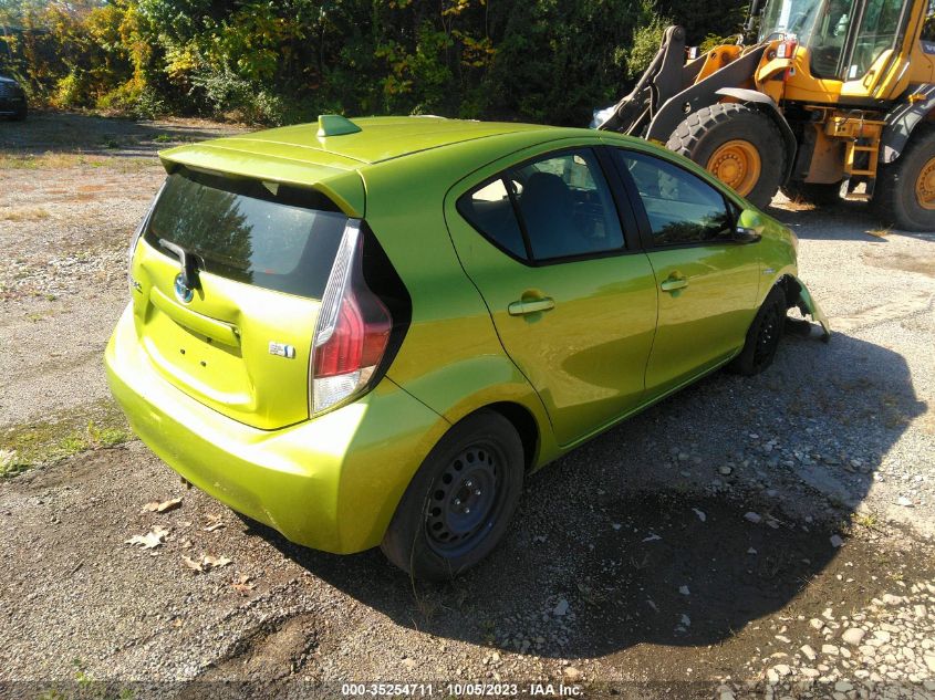 2016 Toyota Prius C Two VIN: JTDKDTB39G1123306 Lot: 35254711