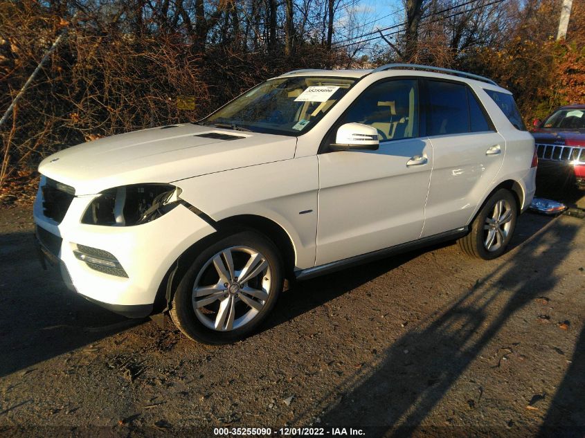 2012 Mercedes-Benz Ml 350 VIN: 4JGDA5HB5CA012835 Lot: 35255090