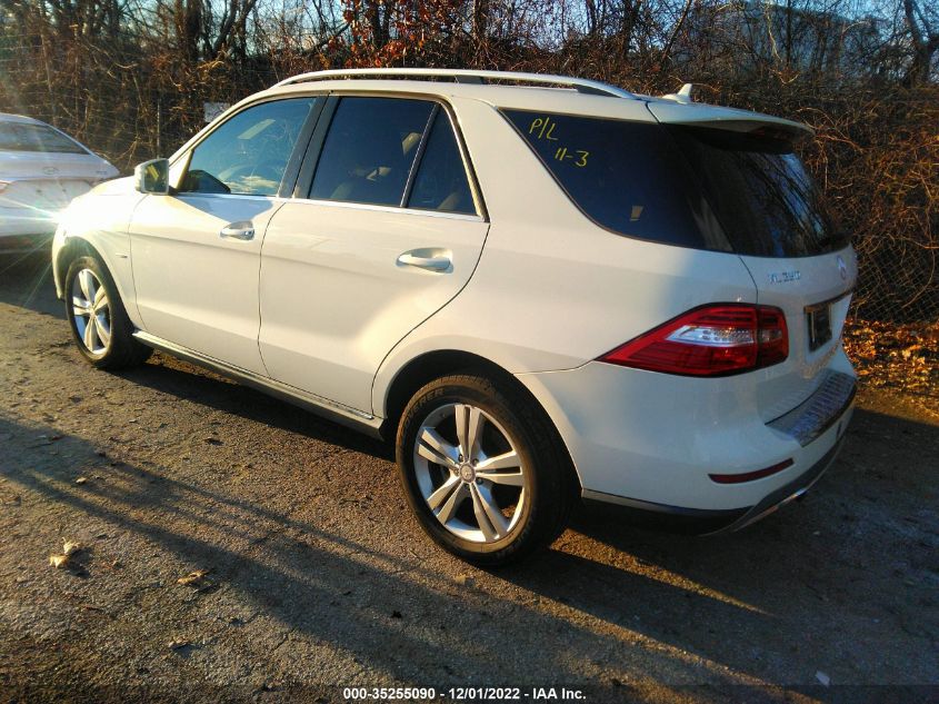 2012 Mercedes-Benz Ml 350 VIN: 4JGDA5HB5CA012835 Lot: 35255090