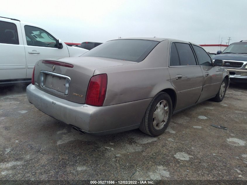 2001 Cadillac Deville W/Livery Pkg VIN: 1G6KD54Y01U243184 Lot: 35271556