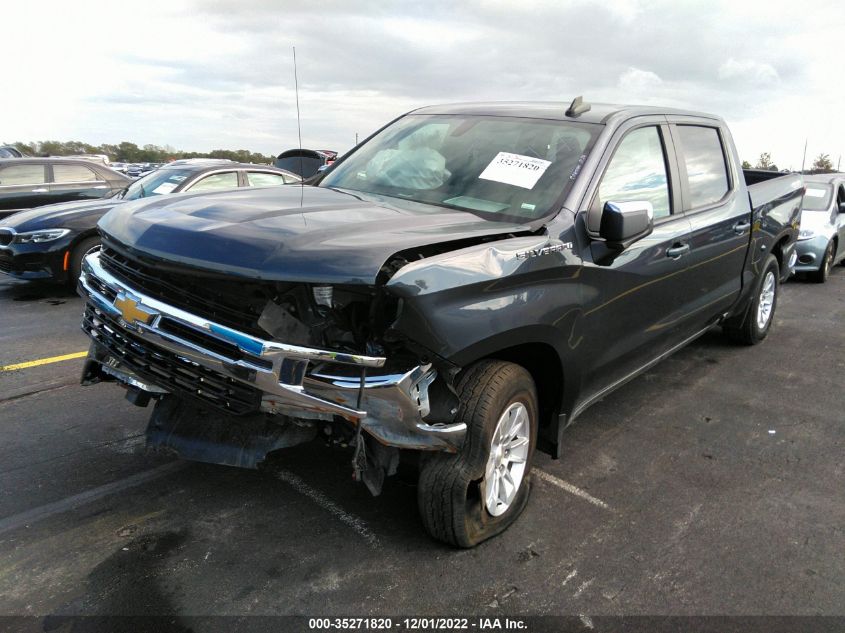 2021 Chevrolet Silverado 1500 4Wd Short Bed Lt VIN: 1GCUYDEDXMZ241627 Lot: 35271820