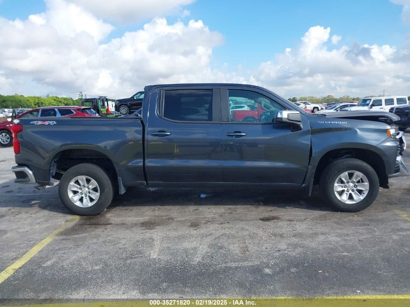 2021 Chevrolet Silverado 1500 4Wd Short Bed Lt VIN: 1GCUYDEDXMZ241627 Lot: 35271820