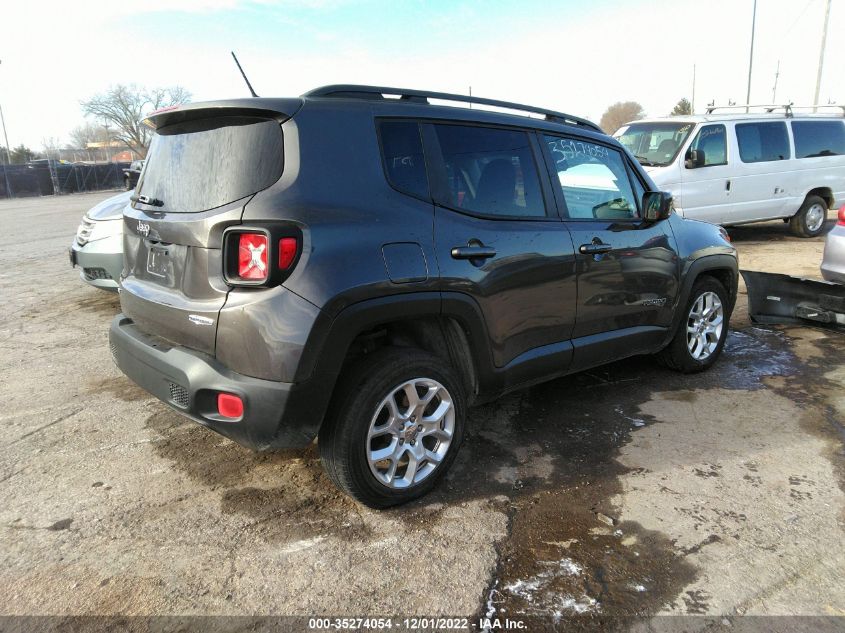 2017 Jeep Renegade Latitude 4X4 VIN: ZACCJBBB1HPG29874 Lot: 35274054