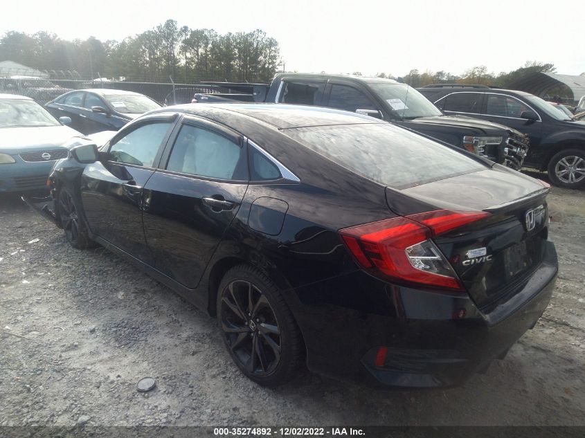 2020 Honda Civic Sport VIN: 2HGFC2E88LH535977 Lot: 35274892