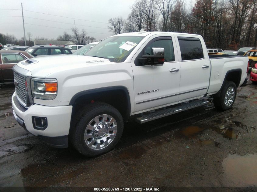 2017 GMC Sierra 2500Hd Denali VIN: 1GT12UEY0HF222695 Lot: 35288769