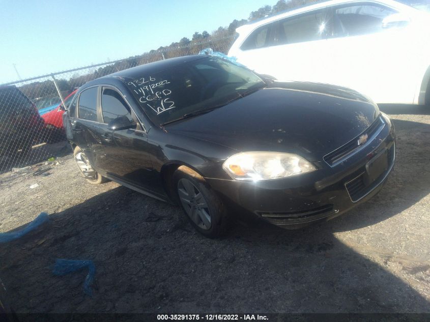 2011 Chevrolet Impala Ls VIN: 2G1WA5EK9B1189326 Lot: 35291375