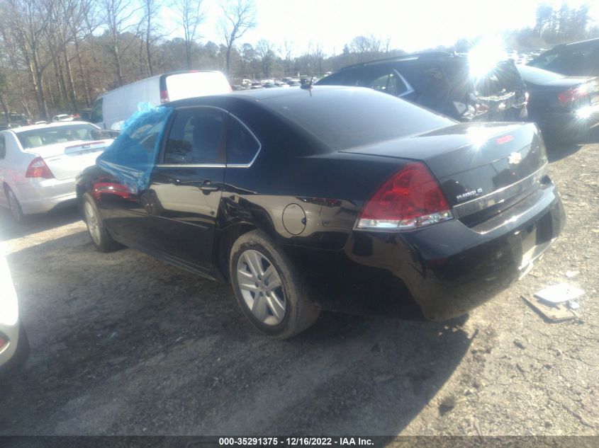 2011 Chevrolet Impala Ls VIN: 2G1WA5EK9B1189326 Lot: 35291375