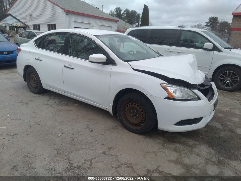 2015 Nissan Sentra S VIN: 3N1AB7AP7FY379728 Lot: 35303722