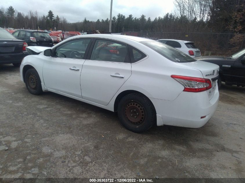 2015 Nissan Sentra S VIN: 3N1AB7AP7FY379728 Lot: 35303722