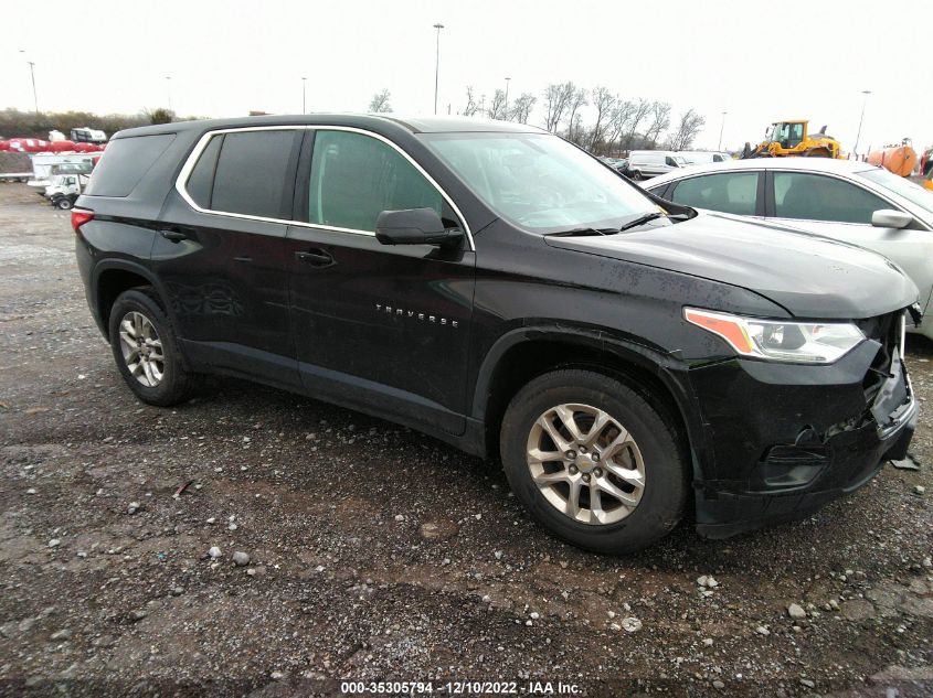 2018 Chevrolet Traverse Ls VIN: 1GNERFKW8JJ198863 Lot: 35305794