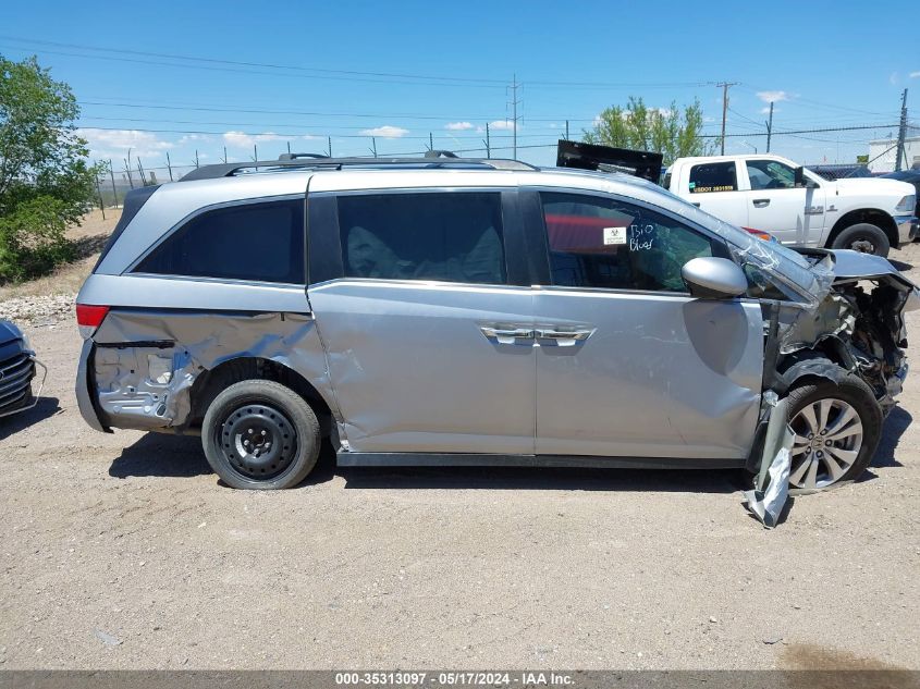 2016 Honda Odyssey Ex-L VIN: 5FNRL5H60GB132675 Lot: 35313097