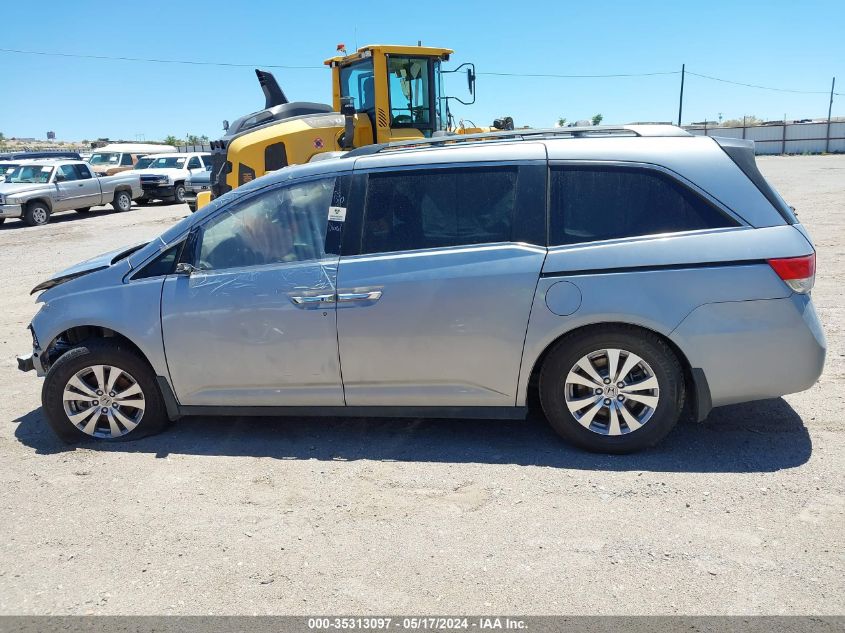 2016 Honda Odyssey Ex-L VIN: 5FNRL5H60GB132675 Lot: 35313097