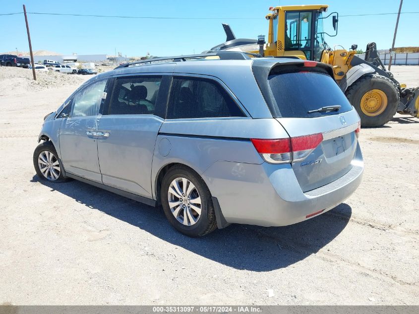 2016 Honda Odyssey Ex-L VIN: 5FNRL5H60GB132675 Lot: 35313097