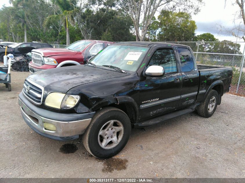 2001 Toyota Tundra Sr5 VIN: 5TBRT34161S172401 Lot: 35313177