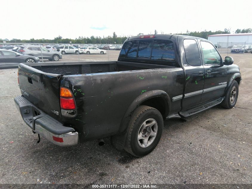 2001 Toyota Tundra Sr5 VIN: 5TBRT34161S172401 Lot: 35313177