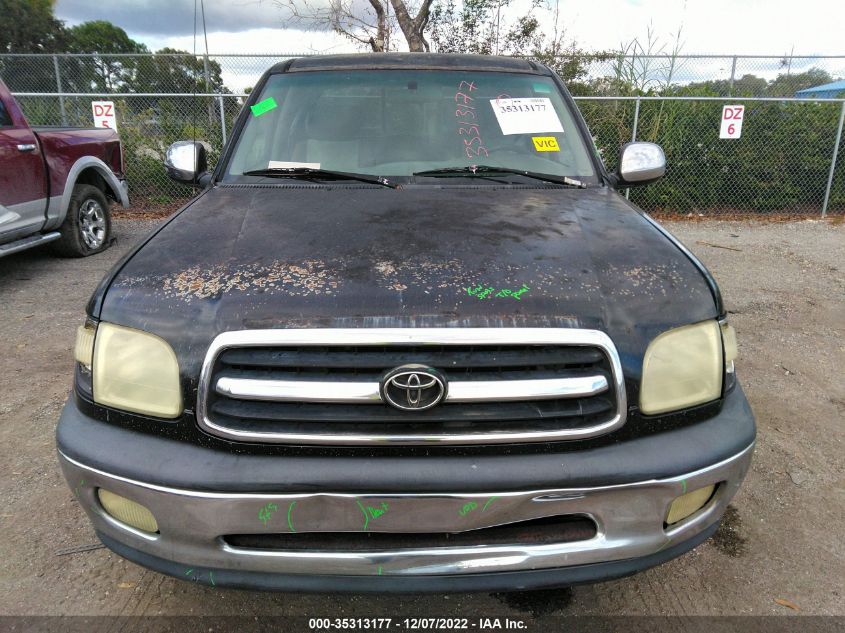 2001 Toyota Tundra Sr5 VIN: 5TBRT34161S172401 Lot: 35313177