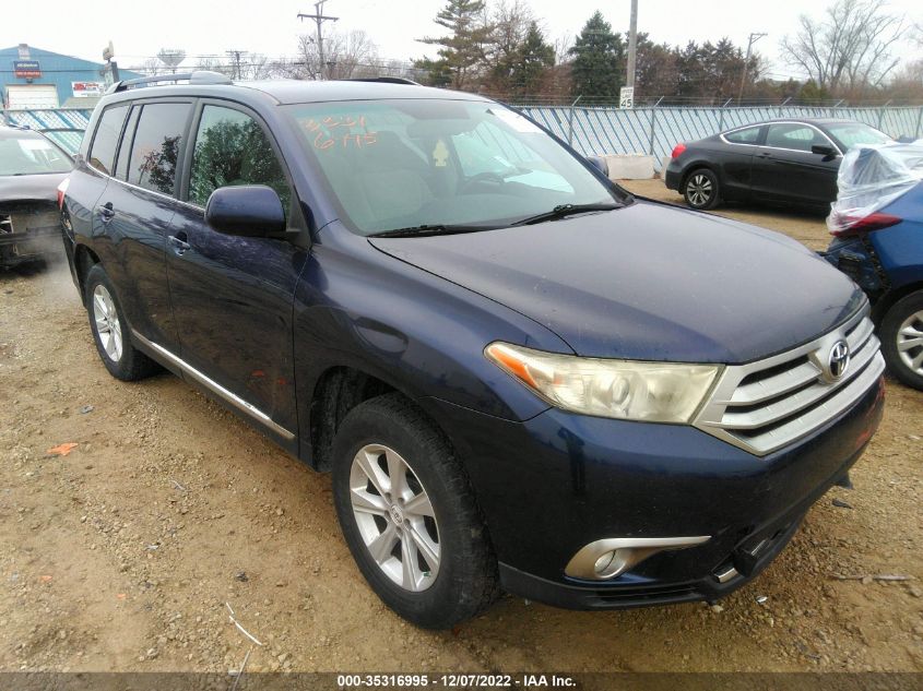 2011 Toyota Highlander Base V6 VIN: 5TDBK3EH0BS055969 Lot: 35316995