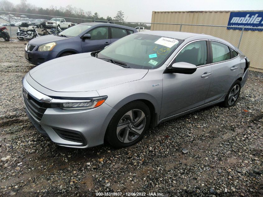 2019 Honda Insight Ex VIN: 19XZE4F55KE003781 Lot: 35318937