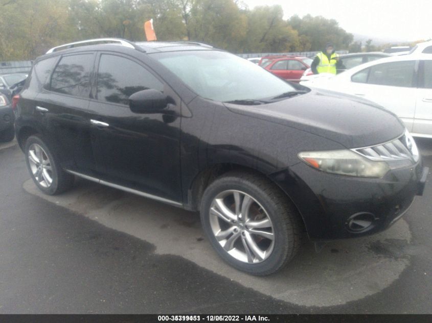 2010 Nissan Murano Le VIN: JN8AZ1MW2AW102644 Lot: 35319451