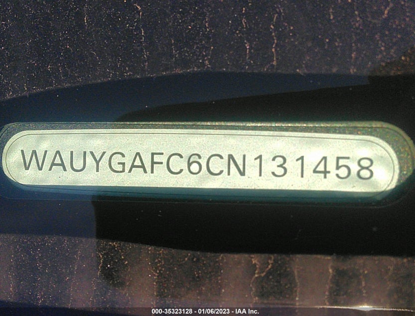 WAUYGAFC6CN131458