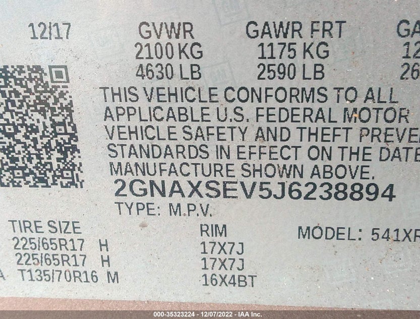 2GNAXSEV5J6238894