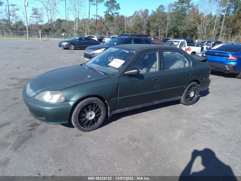 1999 Honda Civic Value Package VIN: 2HGEJ6613XH564061 Lot: 35324132