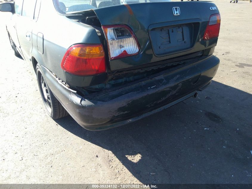 1999 Honda Civic Value Package VIN: 2HGEJ6613XH564061 Lot: 35324132