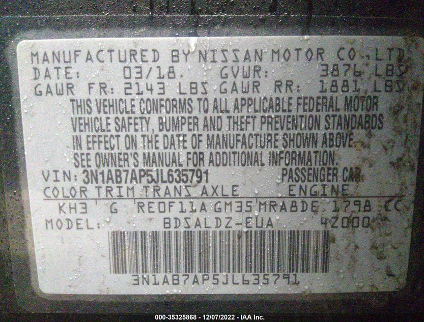3N1AB7AP5JL635791