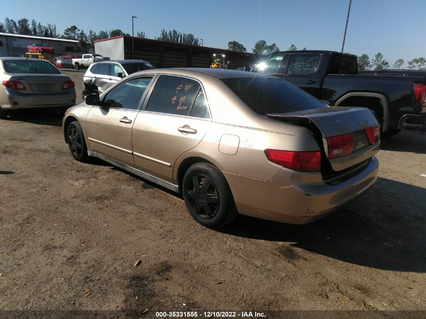 2005 Honda Accord 2.4 Lx VIN: 3HGCM56475G713023 Lot: 35331555