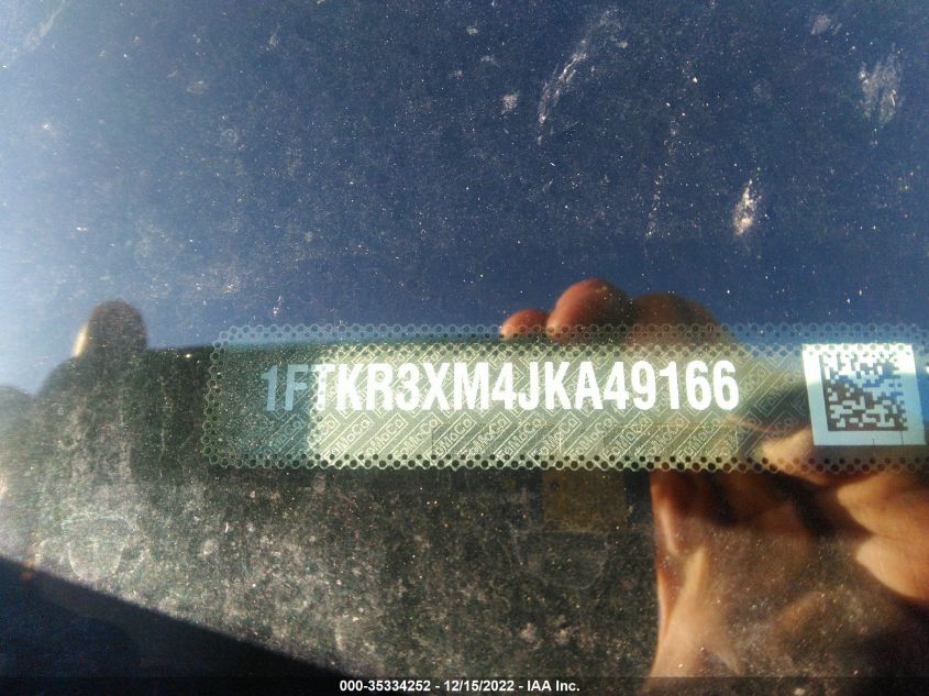 2018 Ford Transit-250 VIN: 1FTKR3XM4JKA49166 Lot: 35334252