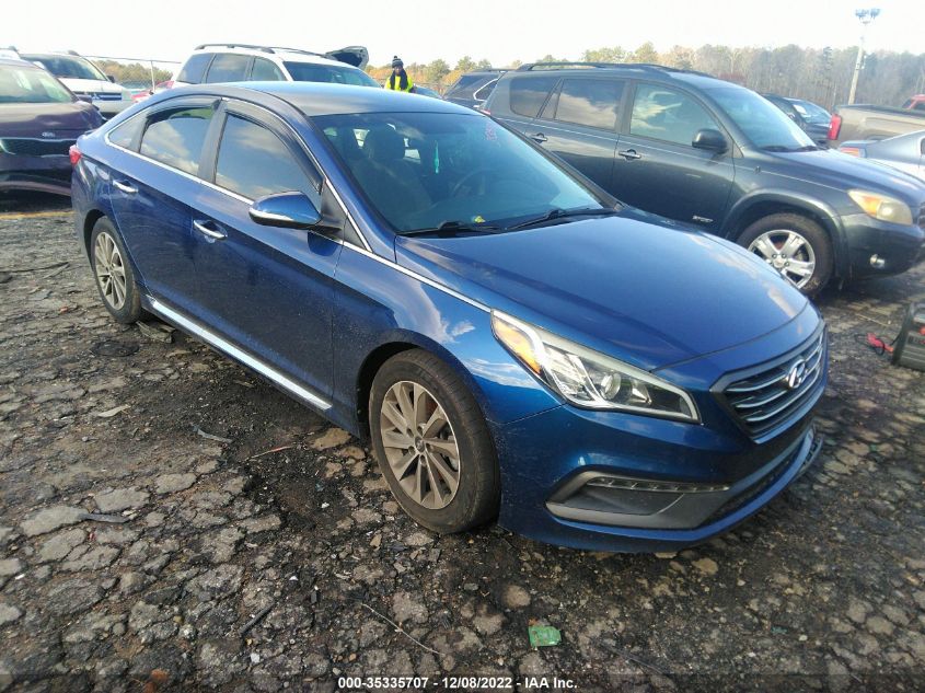 5NPE34AF4GH268800 2016 Hyundai Sonata Sport