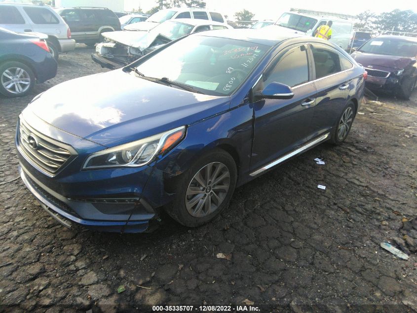 5NPE34AF4GH268800 2016 Hyundai Sonata Sport