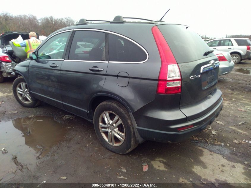 2011 Honda Cr-V Ex-L VIN: 5J6RE3H74BL049886 Lot: 35340107