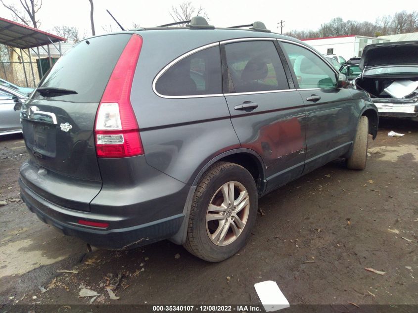 2011 Honda Cr-V Ex-L VIN: 5J6RE3H74BL049886 Lot: 35340107