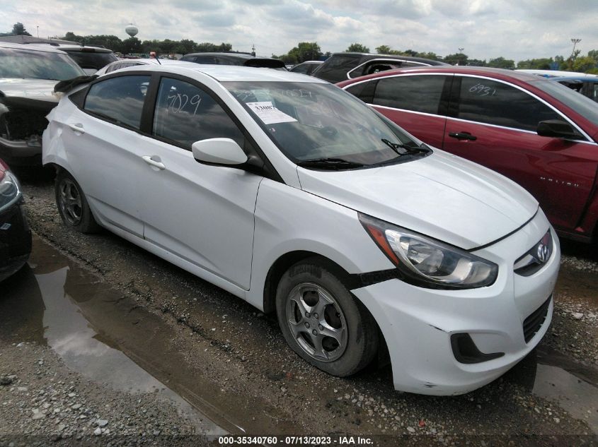 2014 Hyundai Accent Gls VIN: KMHCT4AE6EU655345 Lot: 35340760