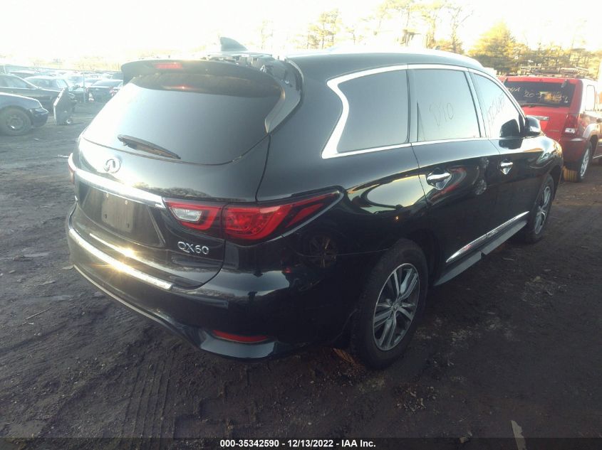 2020 Infiniti Qx60 Luxe Awd VIN: 5N1DL0MMXLC502843 Lot: 35342590