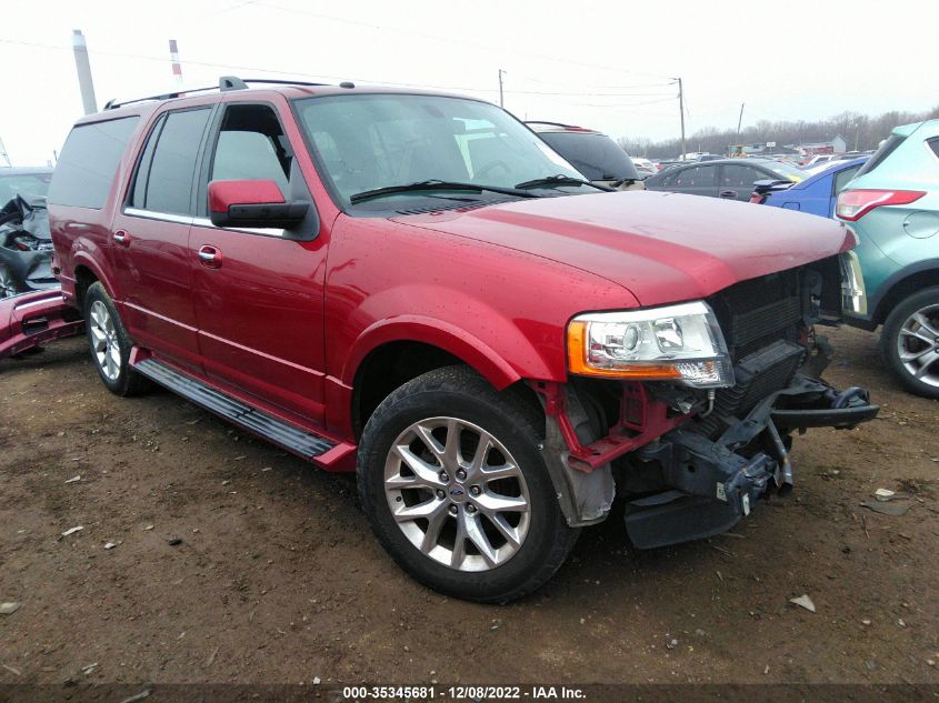 2016 Ford Expedition El Limited VIN: 1FMJK1KT6GEF11961 Lot: 35345681