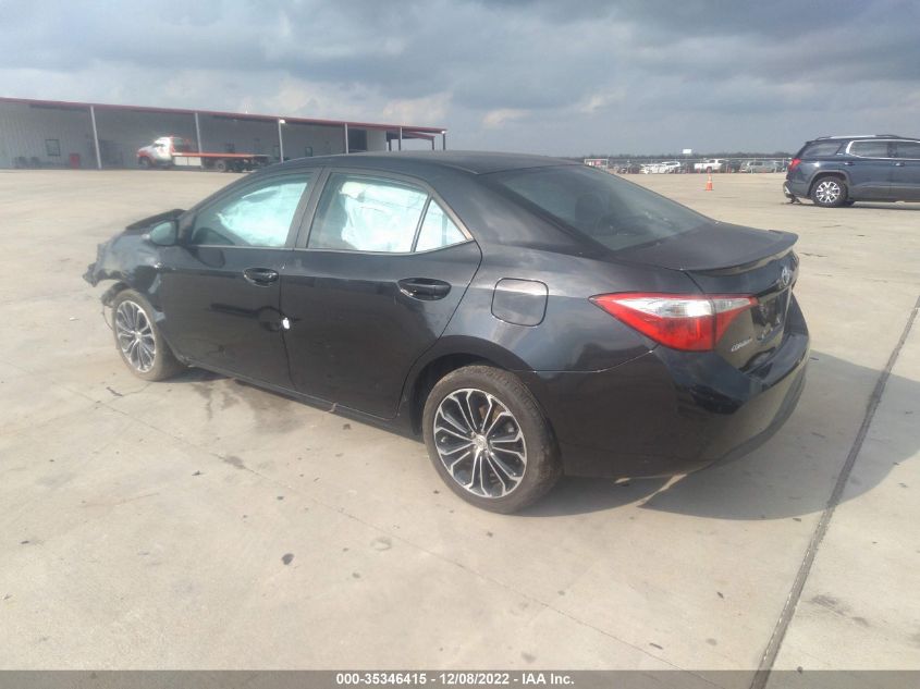 2014 Toyota Corolla S Plus VIN: 5YFBURHE3EP169864 Lot: 35346415