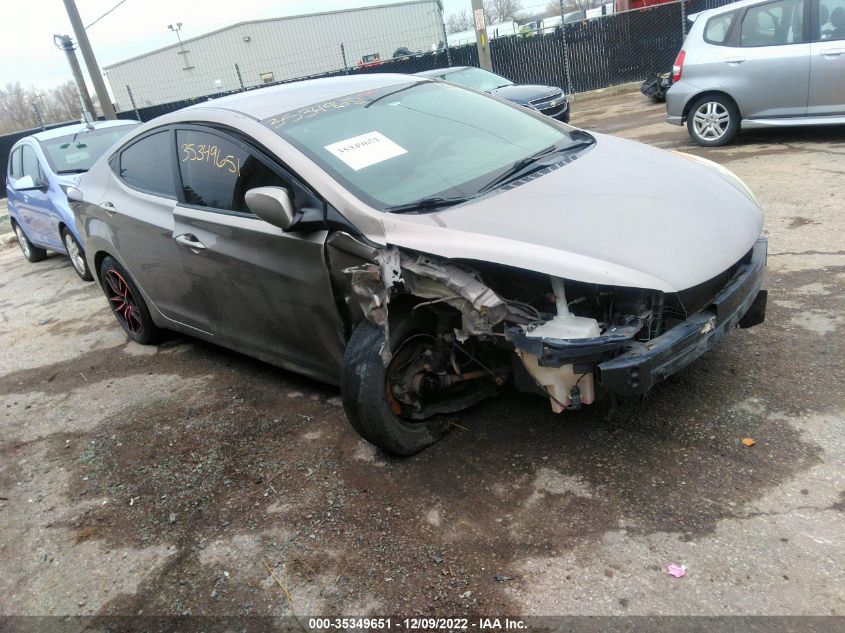 5NPDH4AE5BH010847 2011 Hyundai Elantra Gls