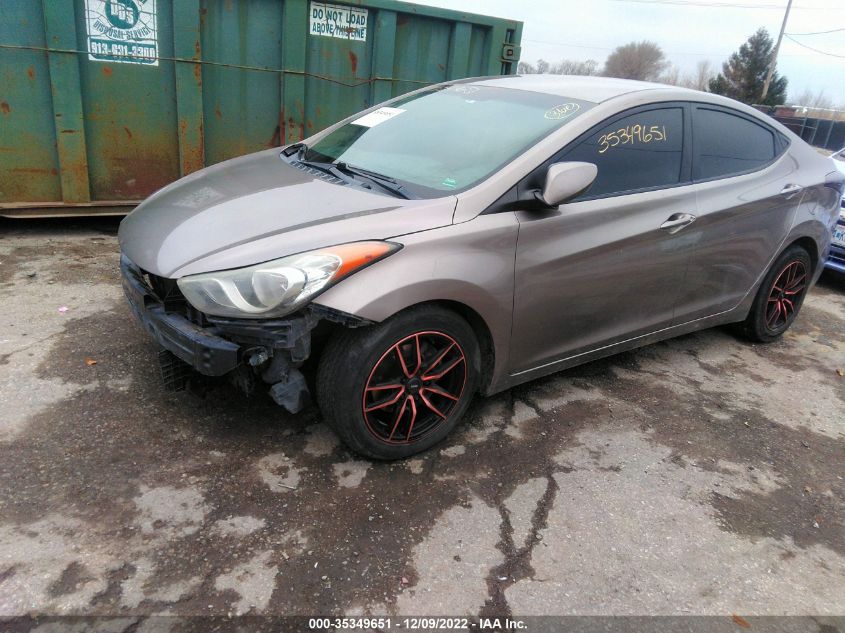 2011 Hyundai Elantra Gls VIN: 5NPDH4AE5BH010847 Lot: 40146232