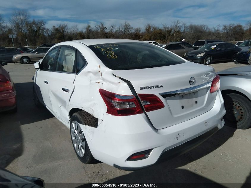 2019 Nissan Sentra S VIN: 3N1AB7APXKY427829 Lot: 35354510