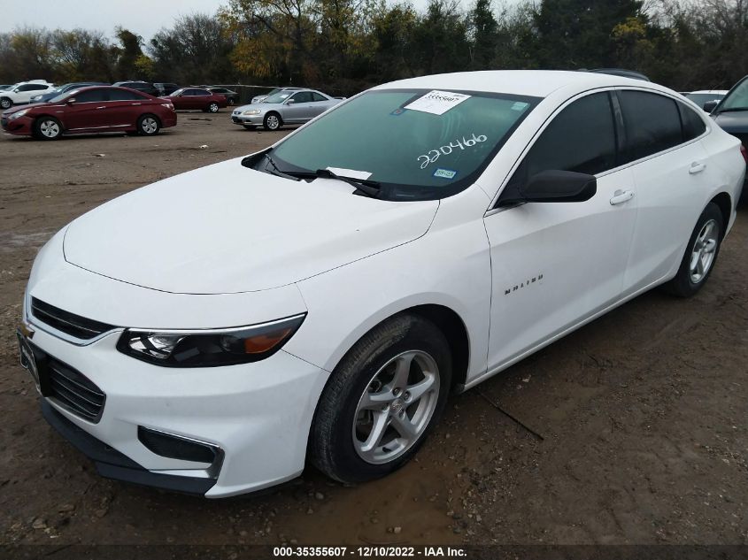 2018 Chevrolet Malibu 1Ls VIN: 1G1ZB5ST8JF220466 Lot: 35355607