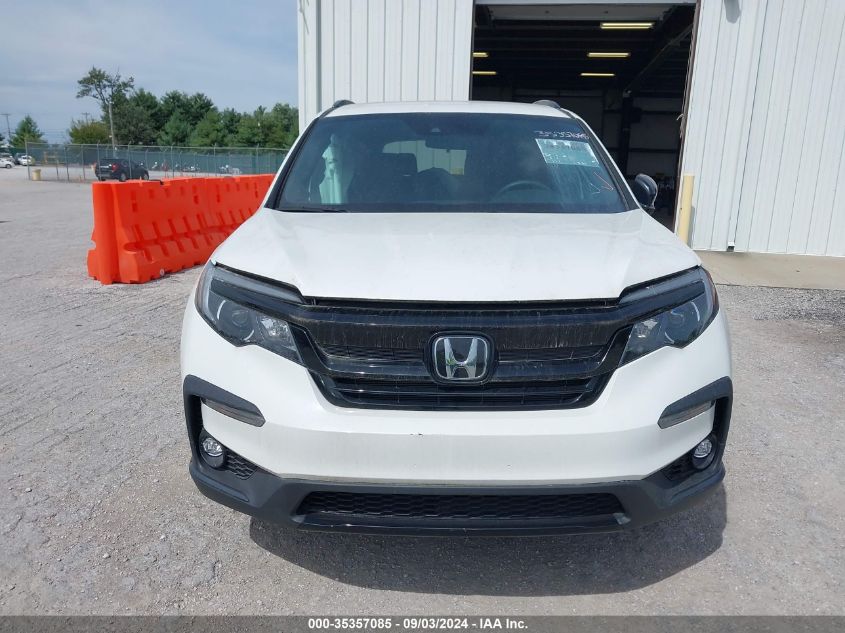 2022 Honda Pilot Awd Sport VIN: 5FNYF6H39NB067658 Lot: 35357085