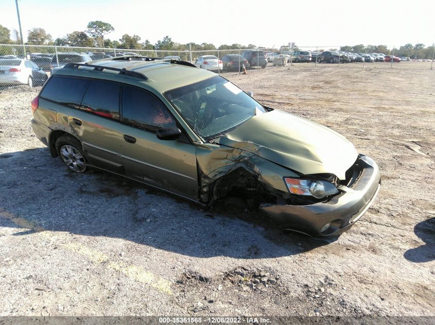 2005 Subaru Outback 2.5I VIN: 4S4BP61C057341215 Lot: 35361568