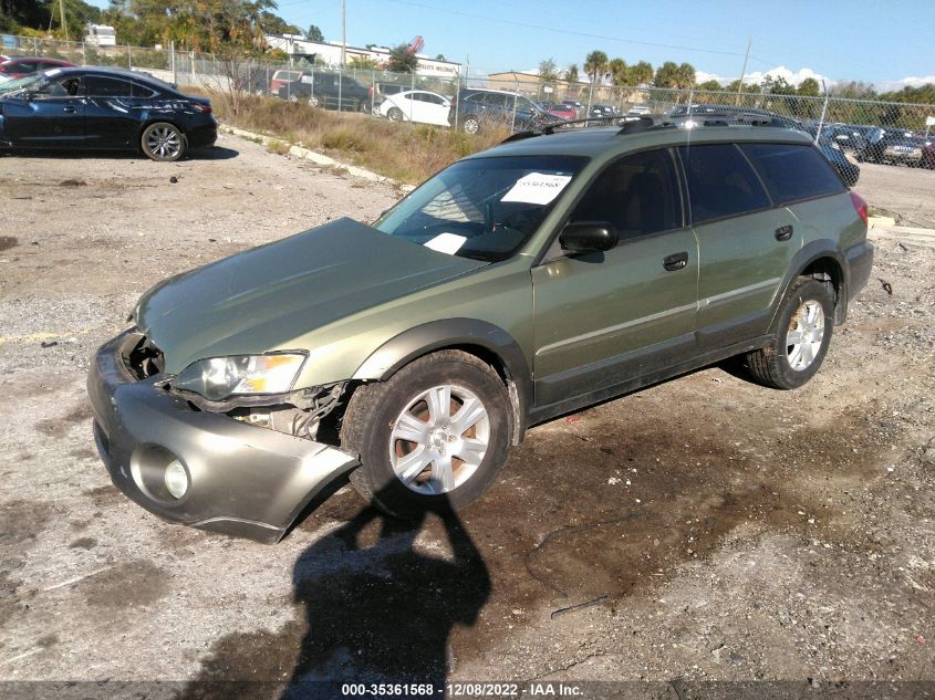 4S4BP61C057341215 2005 Subaru Outback 2.5I